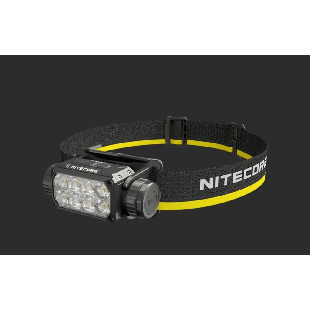 ไฟฉาย Nitecore HC75 UHE 3000 Lumen USB-C Rechargeable Zoomable Work Headlamp