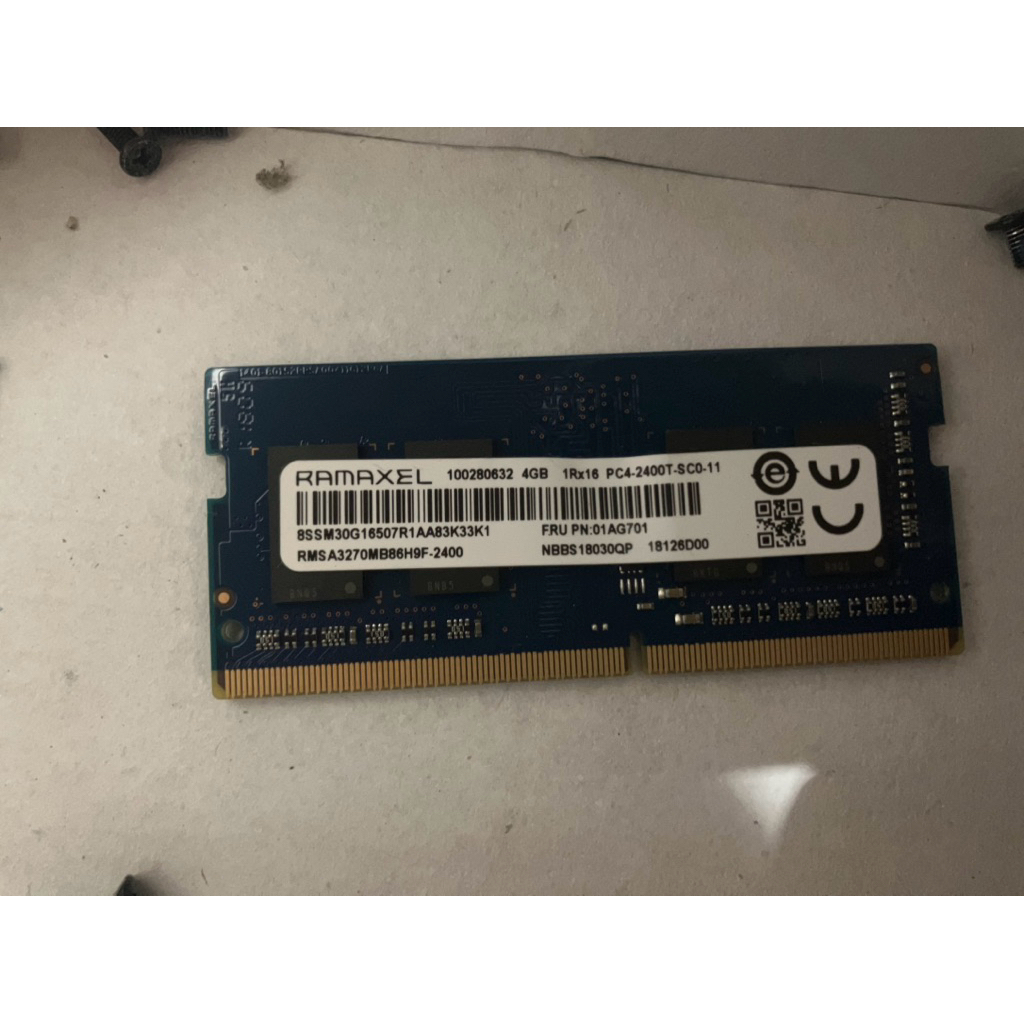 เเรมโน๊ตบุ๊ค ramaxel 4gb 1rx16 pc4 2400t uc0 11 โน๊ตบุ๊ค