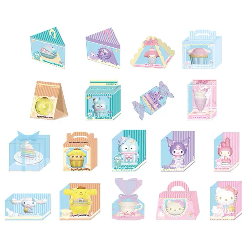 (จุ่ม) SANRIO Dessert mini กล่องสุ่ม อาร์ตทอย