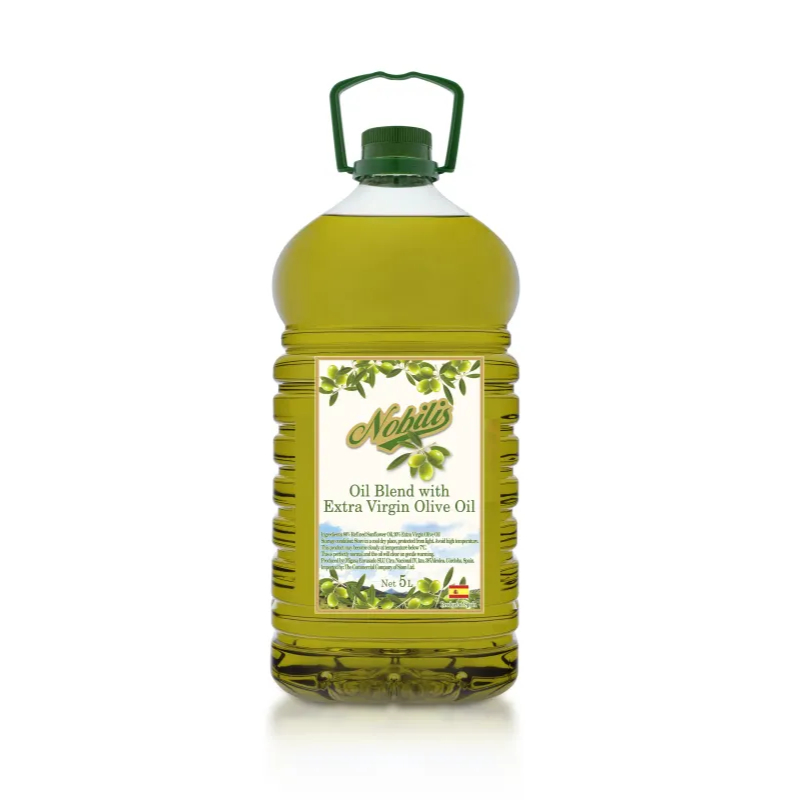 โนบิลิส์ น้ำมันมะกอกเอ็กซ์ตร้าเวอร์จิ้นผสมน้ำมันดอกทานตะวัน(80%) 5ล. - Extra Virgin Olive Oil&Sunflower blend 80% 5L