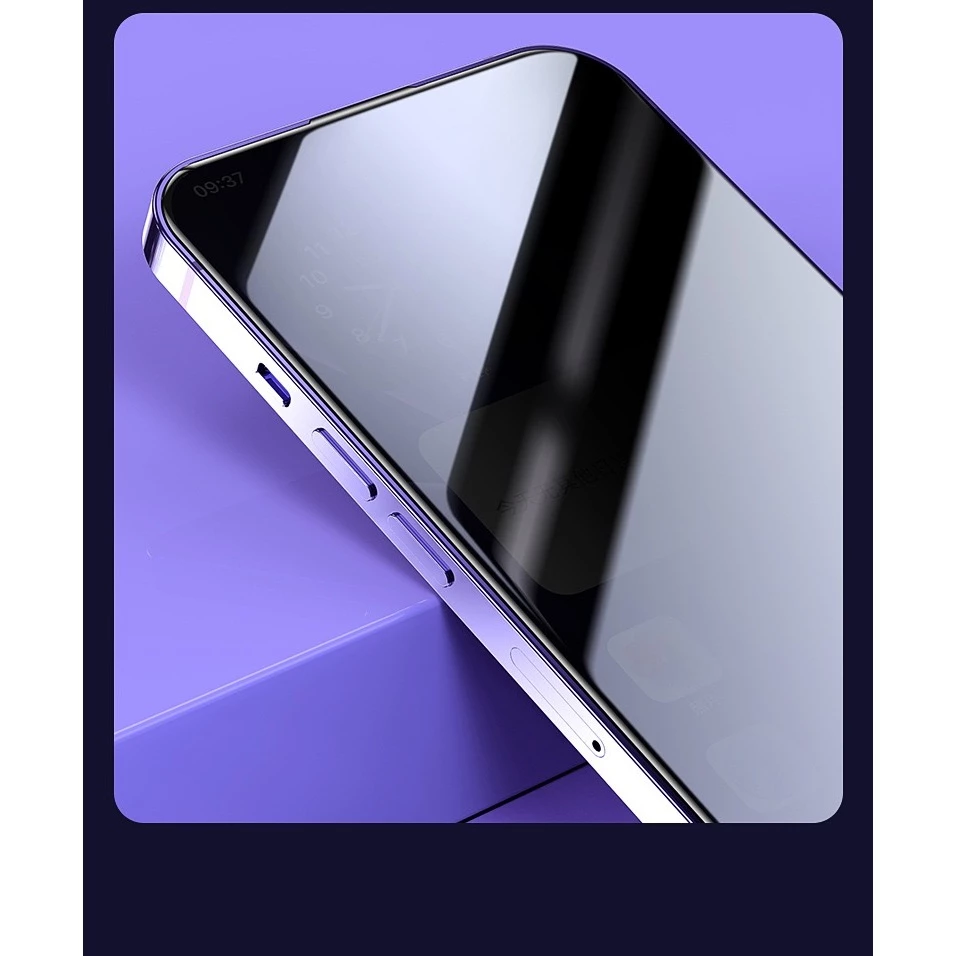 KONG ฟิล์มกระจกเต็มจอ สำหรับ iPhone กันมองกันเสือก PVT รุ่น 17Air/17 Pro Max/11/16E/16/15/14/13/12/7 8 Plus X XR XS Max thumbnail 7