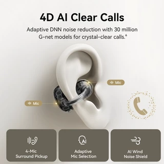 Baseus หูฟังบลูทูธไร้สาย รุ่น Bowie MC1, MC1 Pro Open-Ear True Wireless Earbuds