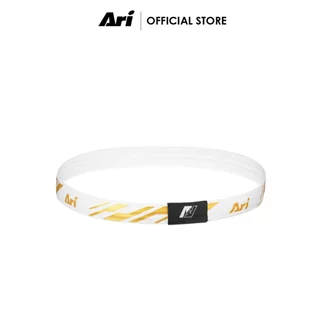 ARI SLASH ELASTIC HEADBAND - WHITE (AHW1329-02) สายคาดศีรษะ อาริ SLASH ELASTIC สีขาว