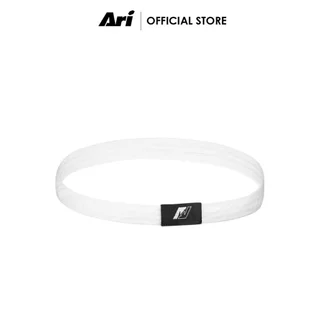 ARI SLASH ELASTIC HEADBAND - WHITE (AHW1329-02) สายคาดศีรษะ อาริ SLASH ELASTIC สีขาว