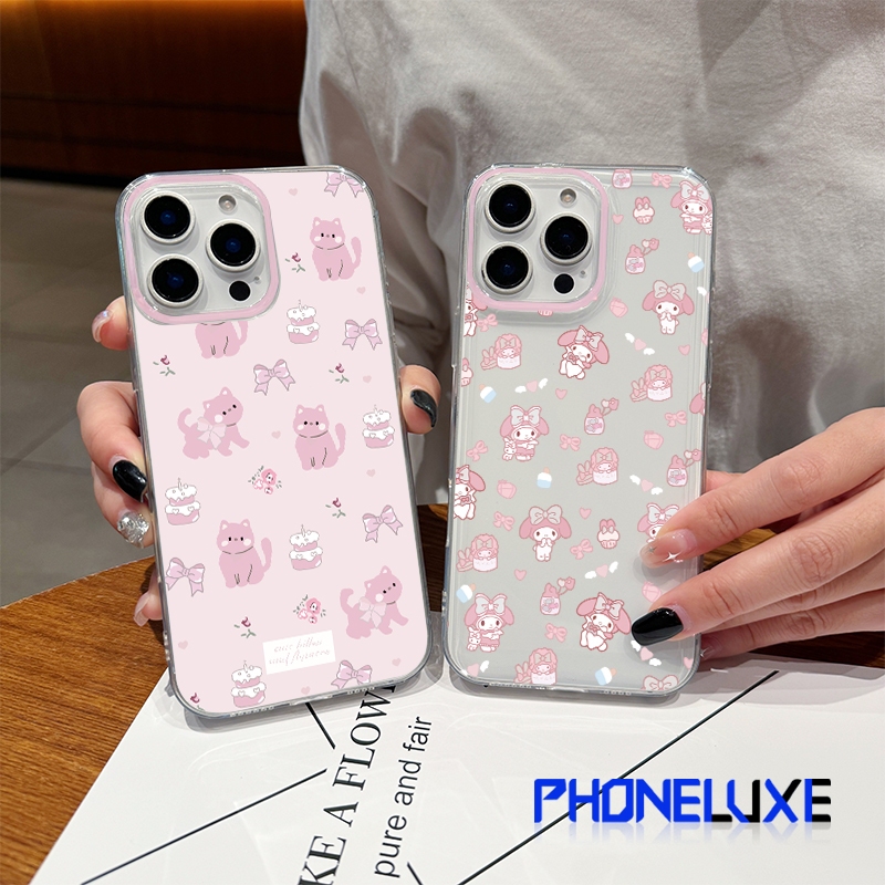  เหมาะสำหรับเคสโทรศัพท์ซีรี่ส์ ที่น่ารักของ iphone X 11 15 13 14 14plus 15 pro max XR 12 13pro