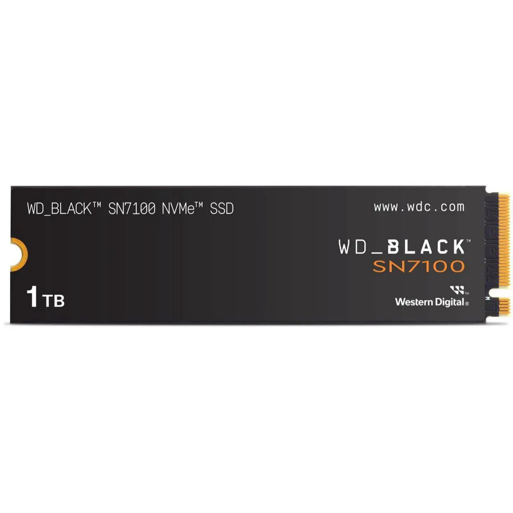 1TB WD Black SN7100 M.2 2280 PCIe 4x4 NVMe WDS100T4X0E