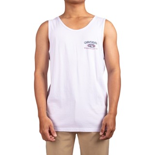 QUIKSILVER เสื้อยืด Mens Way Back Tank T-Shirt-White 253 UQY…