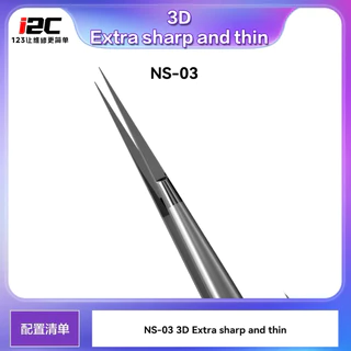 I2c NS-01/02/03/04 2.5D 3D Super Alloy แหนบสําหรับบํารุงรักษาโทรศัพท์มือถือความเหนียวสูง Extra Hard เคล็ดลับคีม