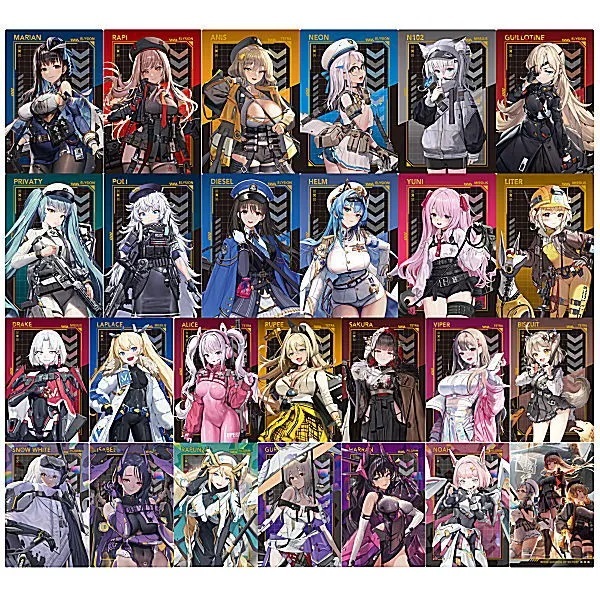 NIKKE Goddess of Victory การ์ดเวเฟอร์ของแท้ ของใหม่ในซีนๆนอกมีริ้วรอย