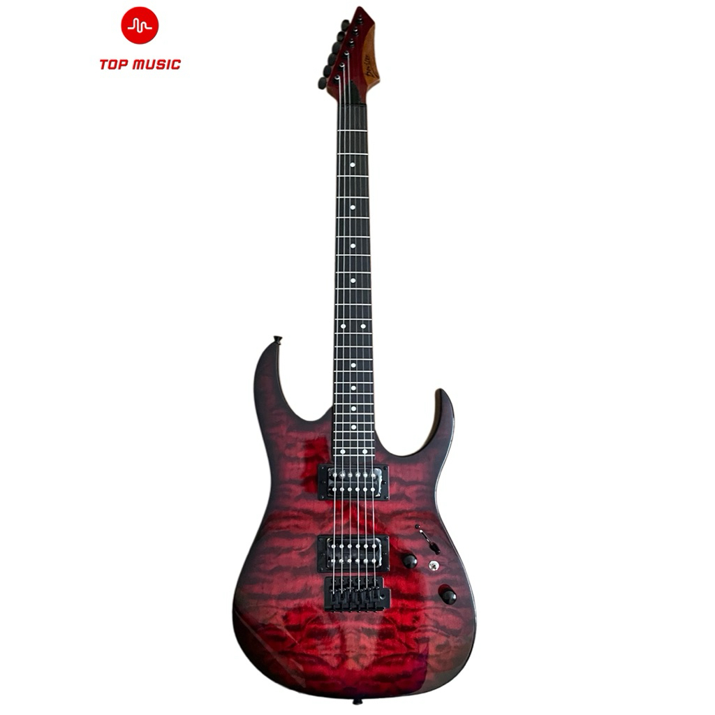 กีต้าร์ไฟฟ้า Deviser L-G4 Red Deviser Electric Guitar