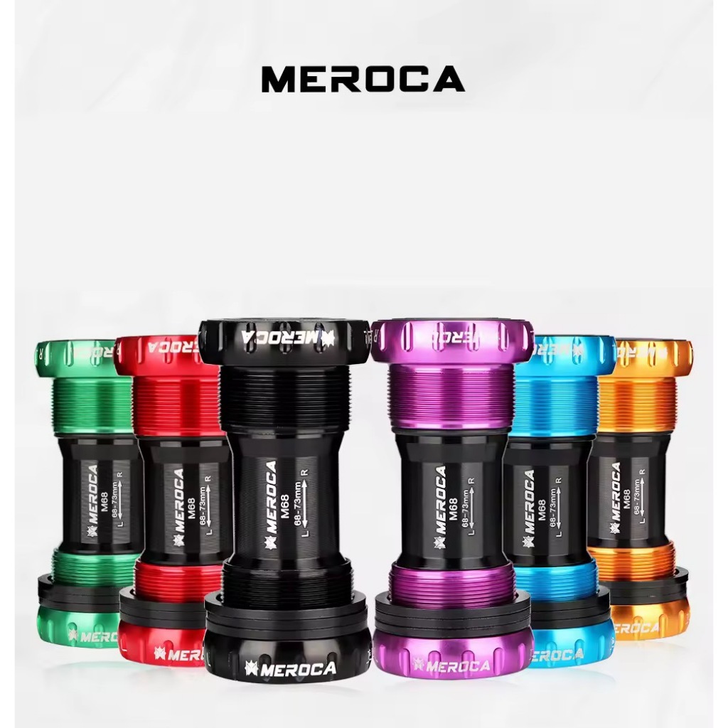 กระโหลก Meroca แกน BB68  BSA 68/73mm.รองรับ MTB & Road