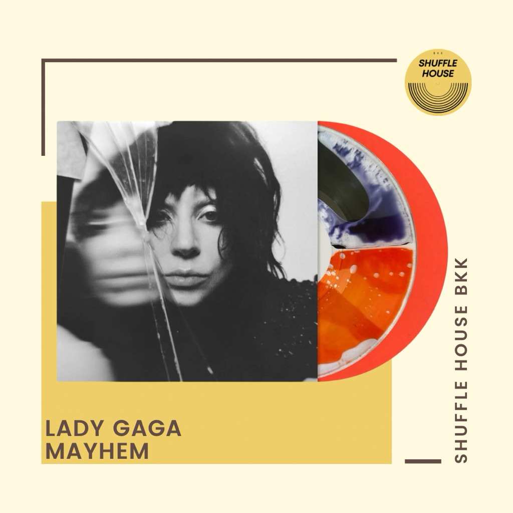 (Pre Order) Lady Gaga Mayhem Liquid Filled Vinyl แผ่นเสียง