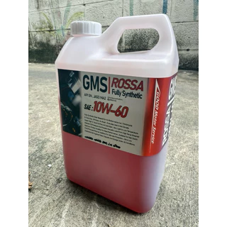 GMS Rossa Fully Synthetic SAE 10W-60 API SN , JASO MA2