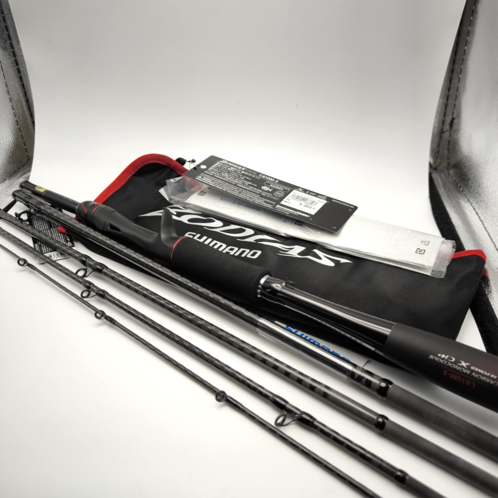SHIMANO ZODIAS C610M-5 คันเบ็ดสายเดินทาง 5ท่อน พกพาสะดวก