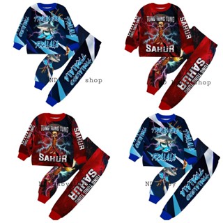 พร้อมส่ง ชุดทุงทุงทุง เซ็ตแขนยาวขายาว แฟชั่นปลายฝนต้นหนาว