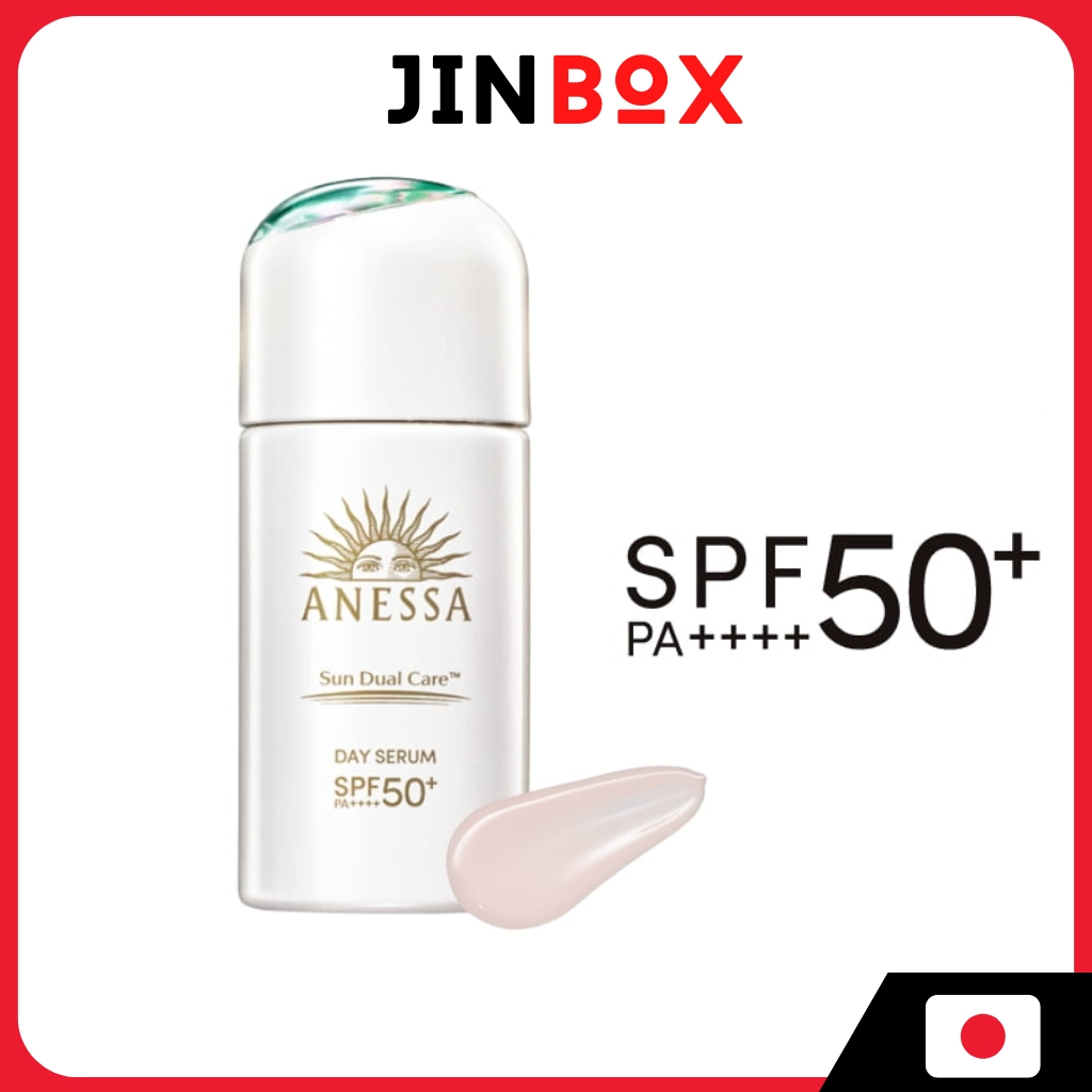ANESSA Day Serum N UV Tone Up Light Pink (เซรั่ม ครีม อิมัลชั่น). [รุ่นปี 2025] ครีมกันแดดสำหรับผิวห