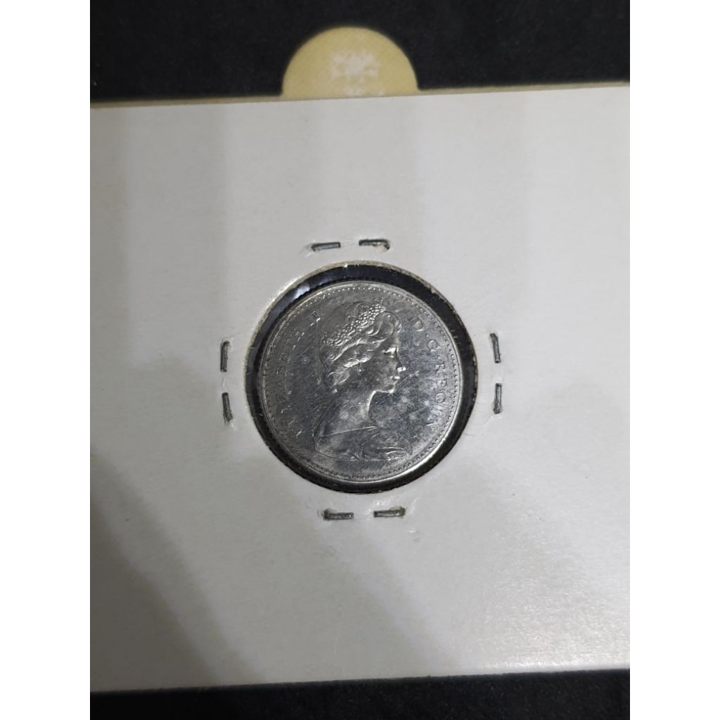 เหรียญเงินต่างประเทศCanada ปี ค.ศ.1967 10 cent #เหรียญหายาก #เหรียญสะสม