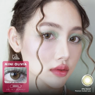 Mini Olivia Green [-50ถึง-1000] By Kittykawaii คอนแทคเลนส์