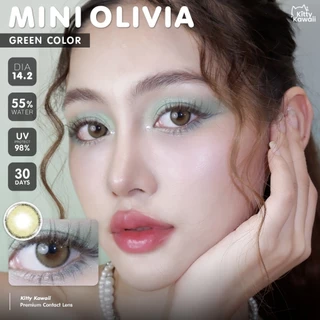 Mini Olivia Green [-50ถึง-1000] By Kittykawaii คอนแทคเลนส์