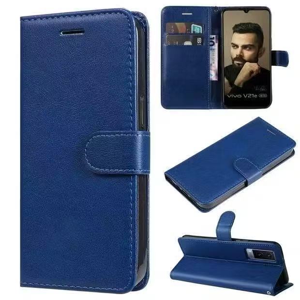 เคสฝาพับหนัง มีล็อค สำหรับVivo Y17s Y02 Y02A Y02T Y31 Y51 Y30 Y50 Y76 Y72 Y52 Y53 Y55 Y71 Y81 S1 S1Pro เคสมีแม่เหล็ก