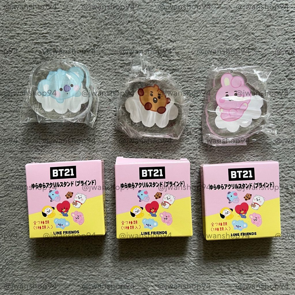 [พร้อมส่ง] อะคริลิคสแตนดี้ BT21 Baby Yura Yura Acrylic Stand