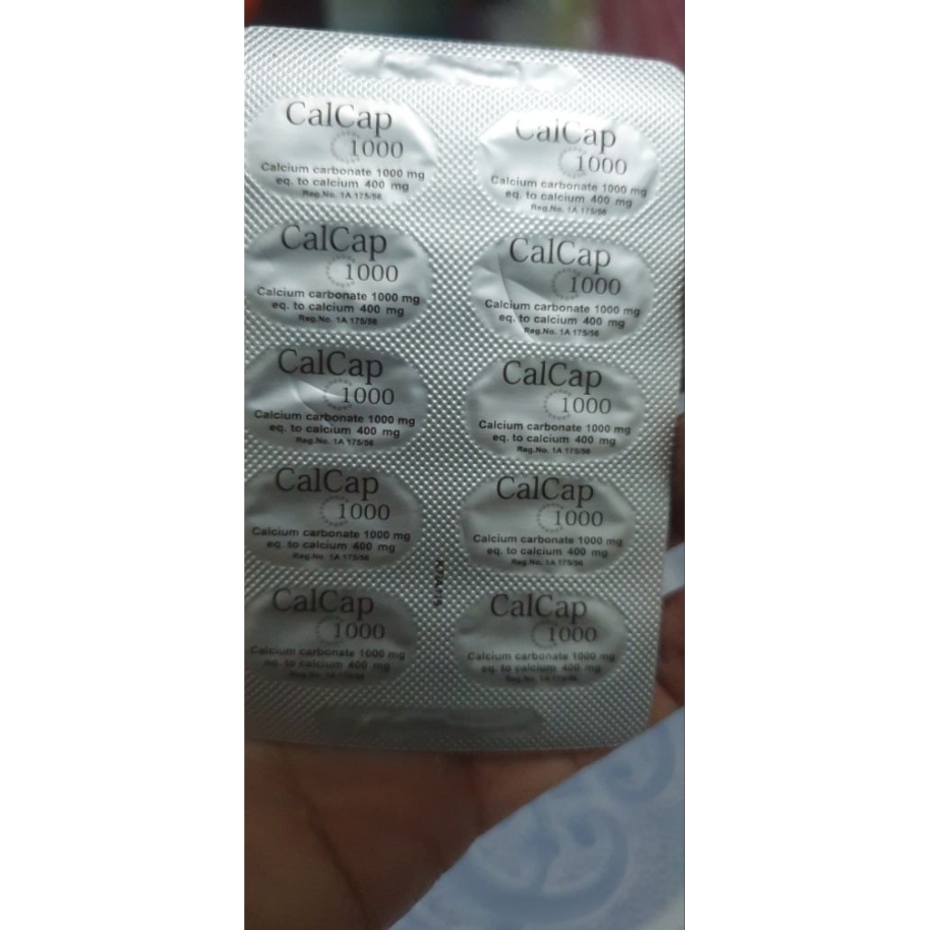 แคลแคป แคลเซียม 1000 mg ของแท้100%