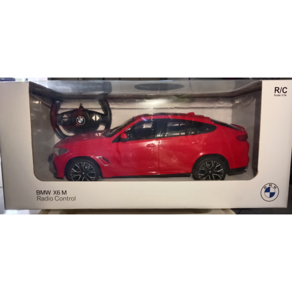 BMW X6 M RC Car Model 1:14 USB Charging Remote Control Car Toy 2.4G
