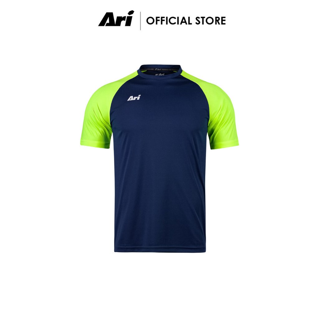 ARI ESSENTIAL 2TONES TEAM JERSEY - NAVY/NEON GREEN (AAP2421-38) เสื้อฟุตบอล อาริ ESSENTIAL 2TONES สีกรมท่าเขียว
