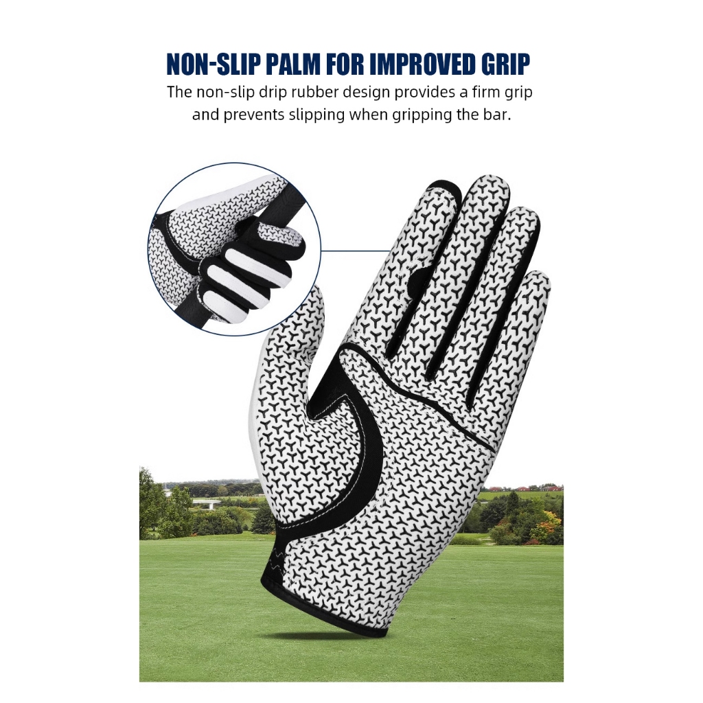 11GOLF ถุงมือกอล์ฟ ผู้ชาย ถุงมือเหนียวหนึบ PGM ST037 Golf Glove for men Lycra glove ราคา ถูกที่สุด ดีลบีเคเค แกลเลอรีภาพที่ 8