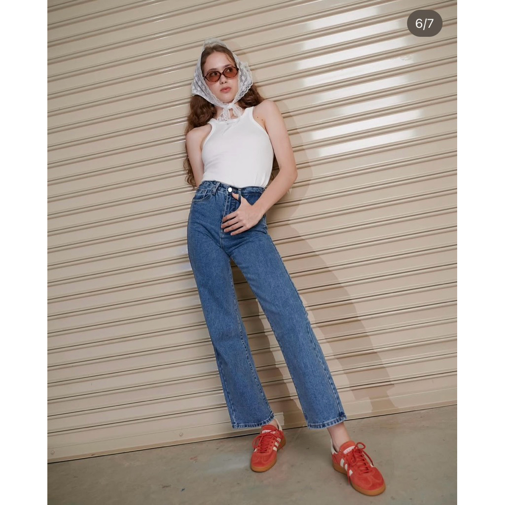 ส่งต่อกางเกงยีน แบรนด์ wclothes size s