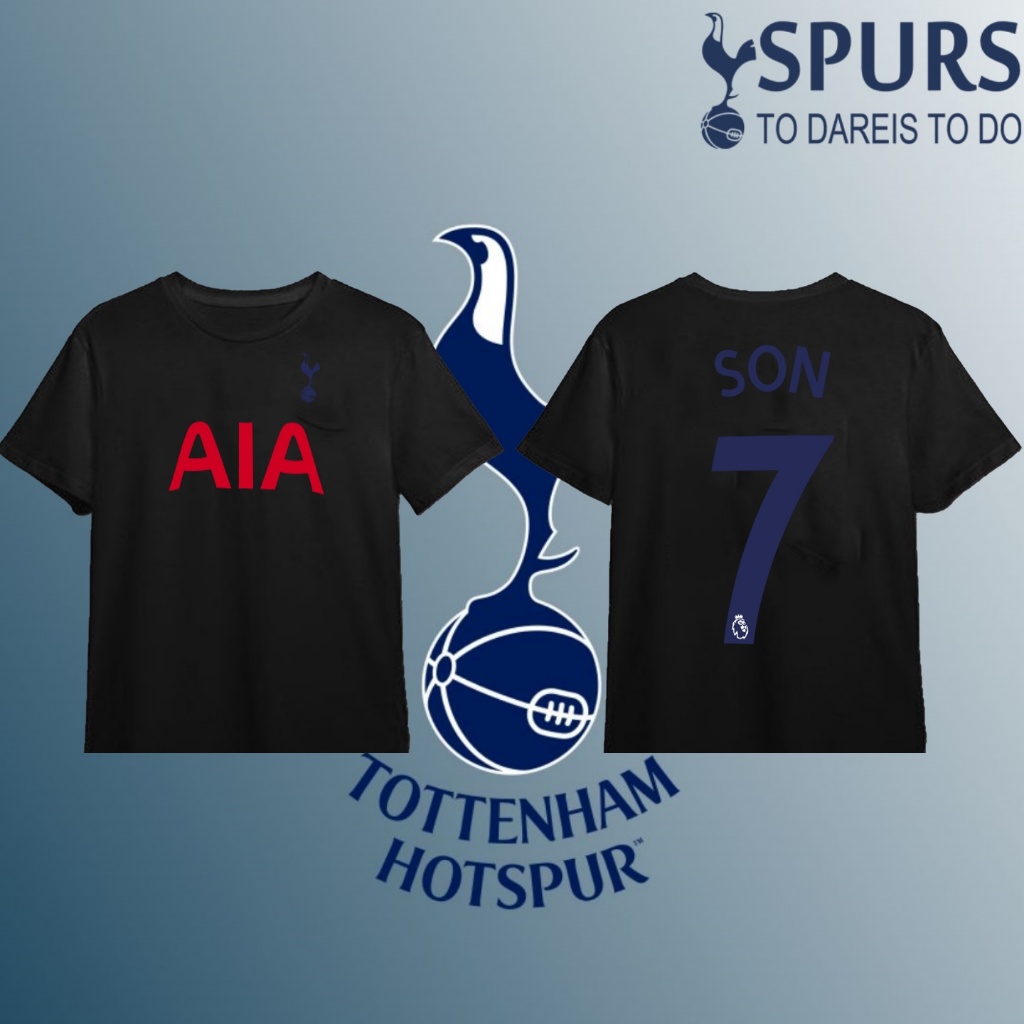NEW 2025 เสื้อยืด Tottenham Hotspur (SPURS) T-shirt ไม่จำกัดเพศ ผ้าฝ้ายเนื้อนุ่ม  แฟชั่นฤดูร้อน S-5X