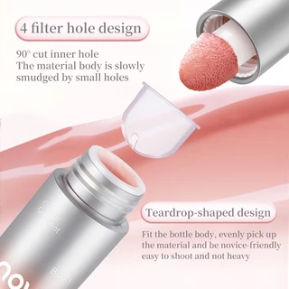 6546 (ใหม่/แท้) NOVO BLUSH LIQUID บลัชออน ปัดแก้มแบบน้ำ สีสวย ติดทน กันน้ำ