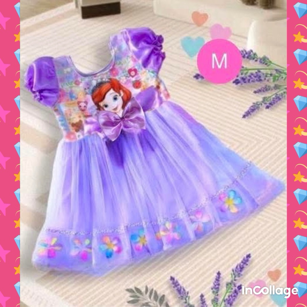 ชุดเจ้าหญิง ชุดเด็ก แต่งดอกไม้ 2-7 ขวบ(121) - รูปที่ 2