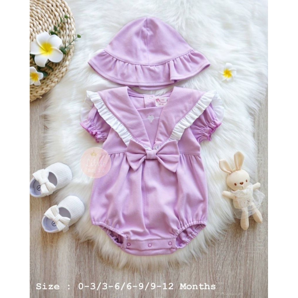 บอดี้สูทเด็กแรกเกิด ชุดเด็กทารก รอมเปอร์เด็กผู้หญิง น่ารักๆ - รูปที่ 3