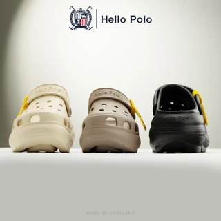 Hello Poloรองเท้าแตะผู้หญิง รองเท้าแตะลําลอง เบาสบาย พื้นนิ่ม ลําลอง พื้นหนา ระบายอากาศได้ดี นิ่มเหมือนเหยียบขี้HP8052