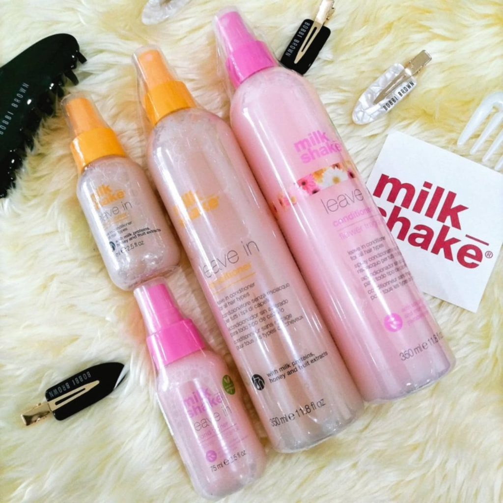 🏵️แท้ฉลากไทย🏵️🏵️Milk shake​ leave in Conditioner​,Milk shake leave in flower น้ำนมบำรุงเส้นผมแบบไม่ต