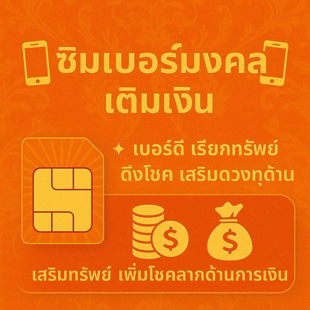ซิมทรู เบอร์มงคล เติมเงิน ทรูมูฟแบบเติมเงิน ไม่ติดโปรโมชั่น ลงทะเบียนก่อน 31 ตุลาคม 2569