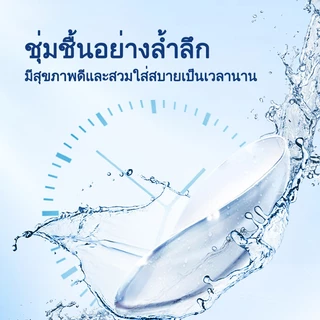 [-1.00/-10.00] Realcon คอนแทคเลนส์ คอนแทคเลนส์ใส 6 เดือน คอนแทคเลนส์สายตาสั้น เลนส์กรองแสง,กัน UV 1 คู่