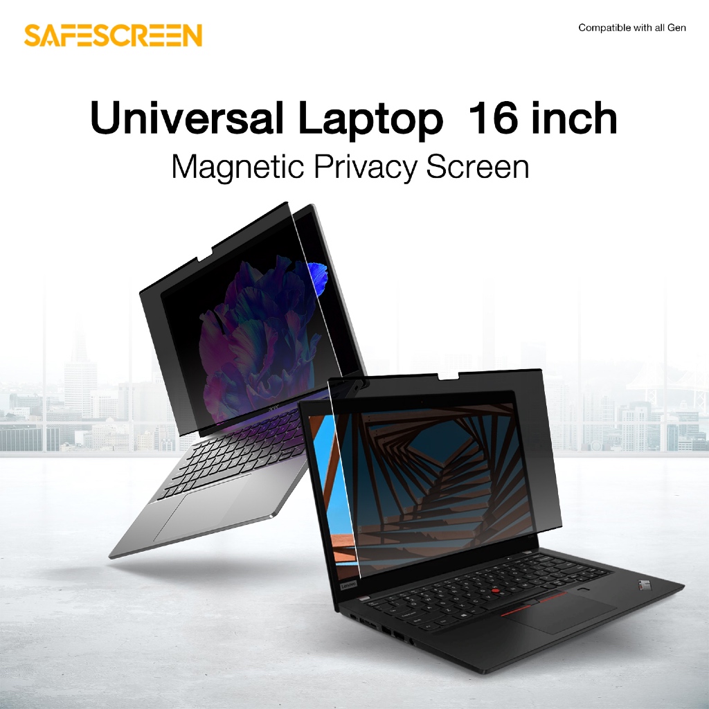 ฟิล์มกันเสือก แบบแม่เหล็ก สำหรับ Universal Laptop 12.5