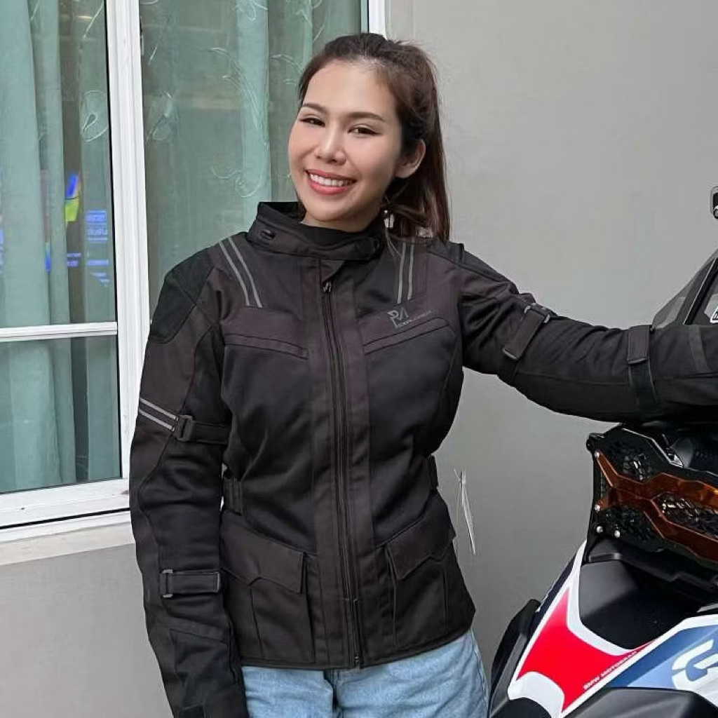 ส่งต่อ! เสื้อการ์ด แถมเสื้อกันฝน Level 2 RM Explorer สภาพใหม่กริ๊บ✨ การ์ดครบ  💥 (หลัง-ไหล่-ศอก) Size