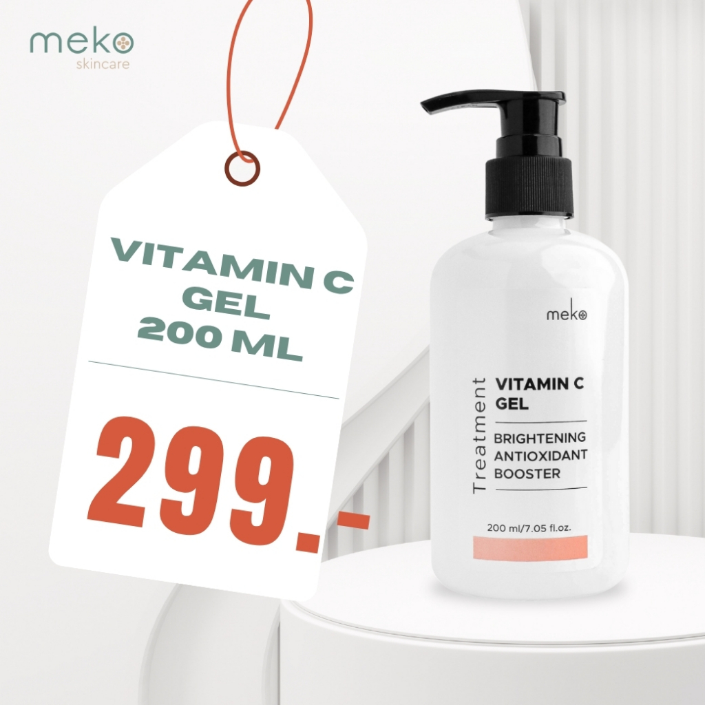 เจลนวดหน้าสูตรวิตามินซีVIT C ใช้ที่เมโกะคลินิก MekoClinic ใช้กับเครื่องนวดหน้าได้ทุกรุ่นVitaminC Gel