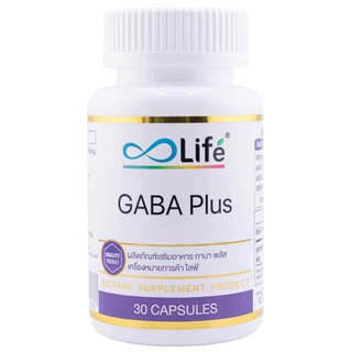 Life กาบา พลัส GABA Plus 30 แคปซูล(LLAAS)