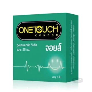 ถุงยางอนามัยขนาด 49มม. onetouch durex Okamoto Hayashi [ เลือกด้านใน ]