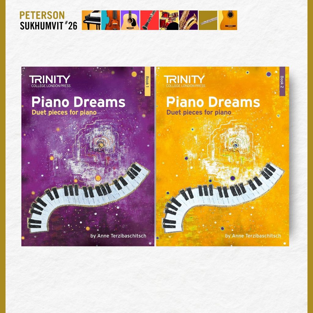 หนังสือเปียโน Piano Dreams Duet  Terzibaschitsch Trinity