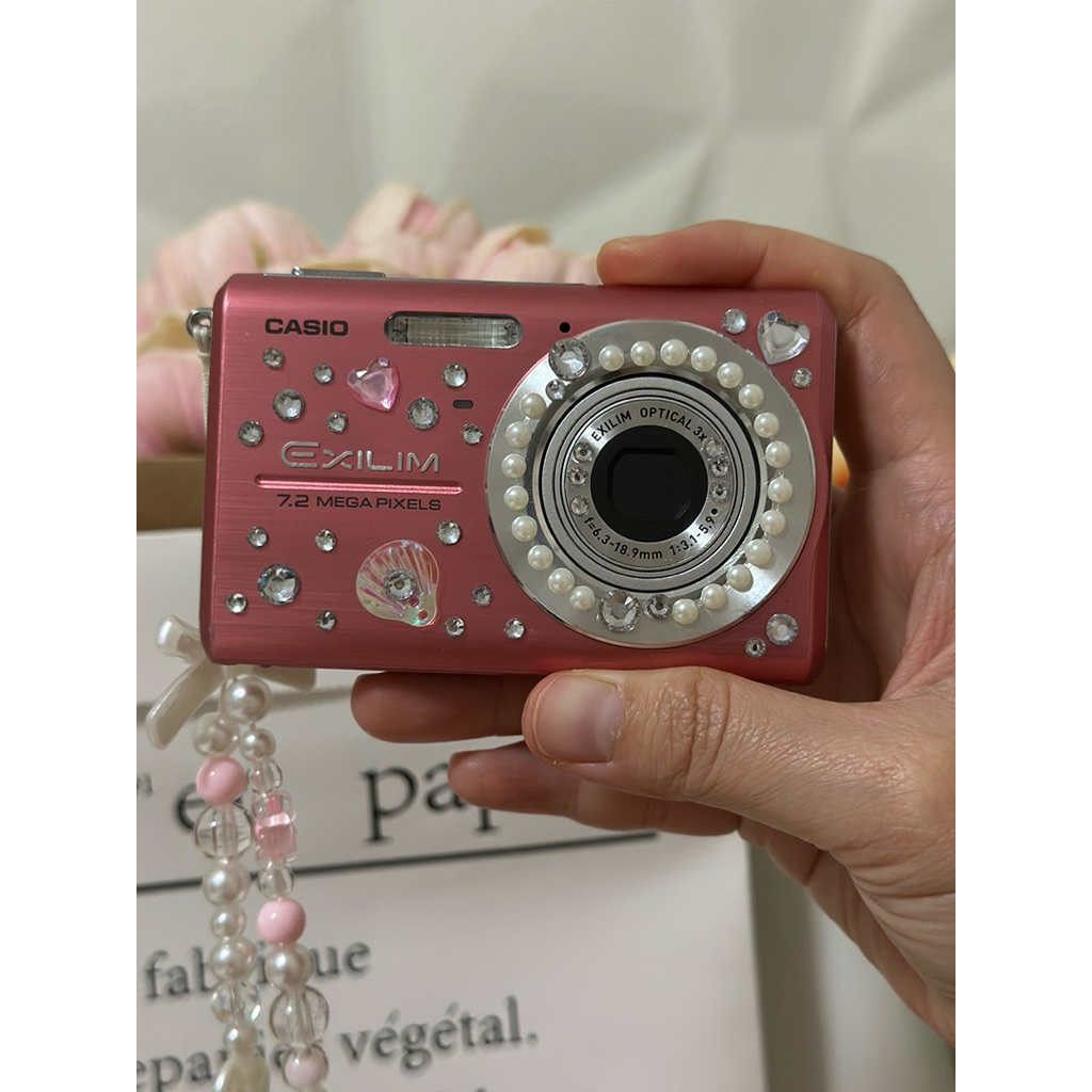 Casio EX Z75 Pink สภาพ 97%