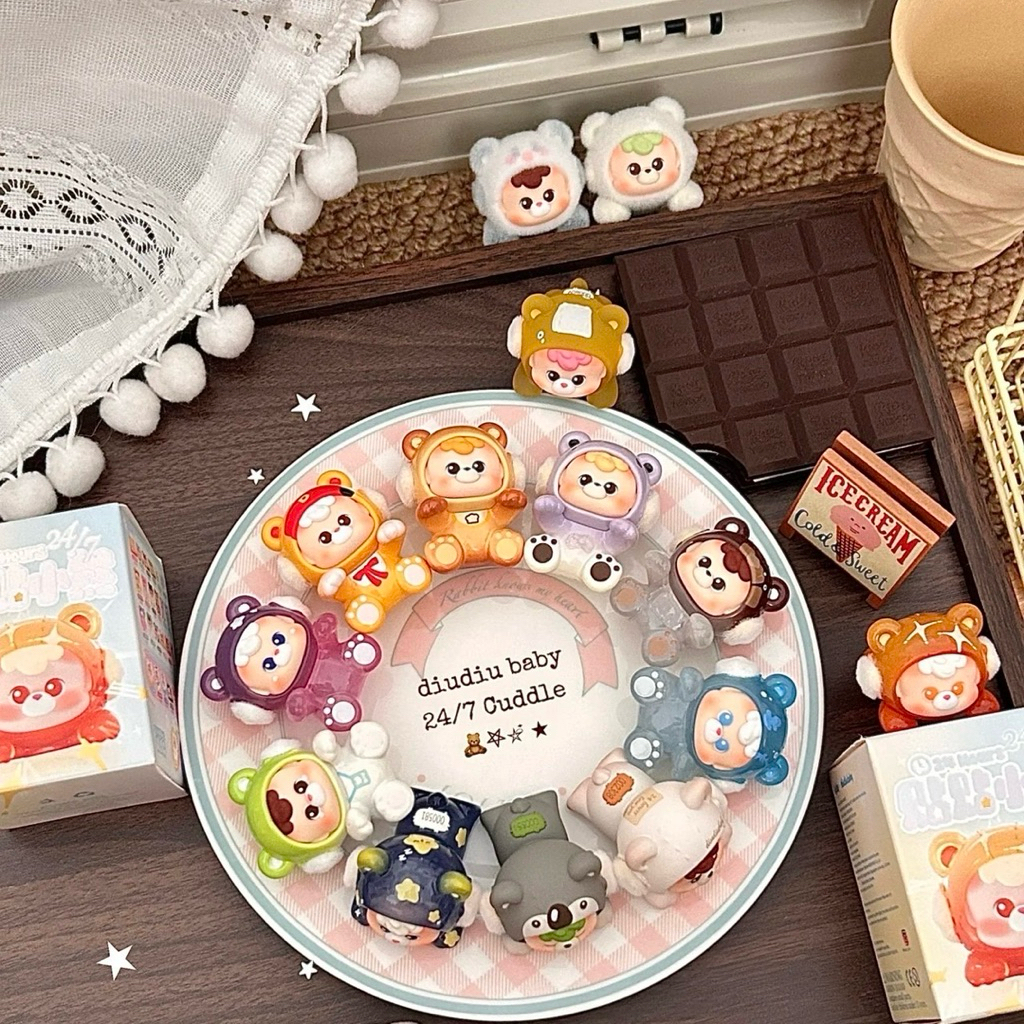 ( กดสั่งใน Live มีส่วนลด 🧒🏻✨ ) พร้อมส่ง : Diudiu mini 24 hours love you ✨ (แบบจุ่ม)