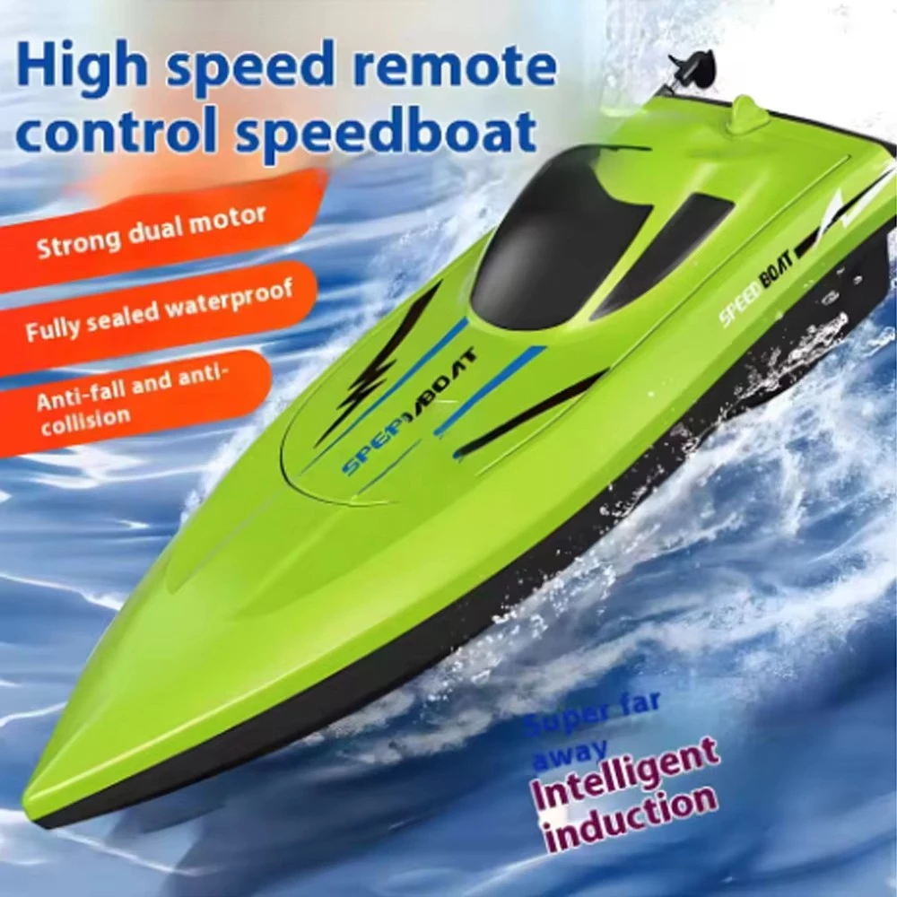 JoyToys เรือบังคับทางไกล 2.4GHz สำหรับเด็ก เรือเล่นของเล่น เรือสปีดสูง สำหรับสระน้ำ thumbnail 6