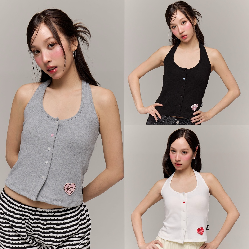 prey เสื้อคล้องคอ lovely top