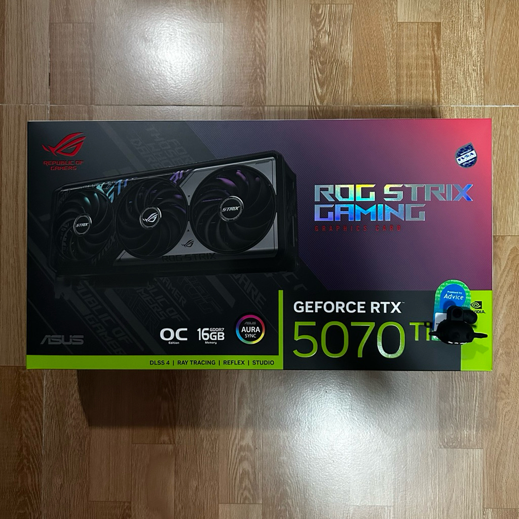 ROG Strix GeForce RTX 5070Ti 16G Gaming OC Edition