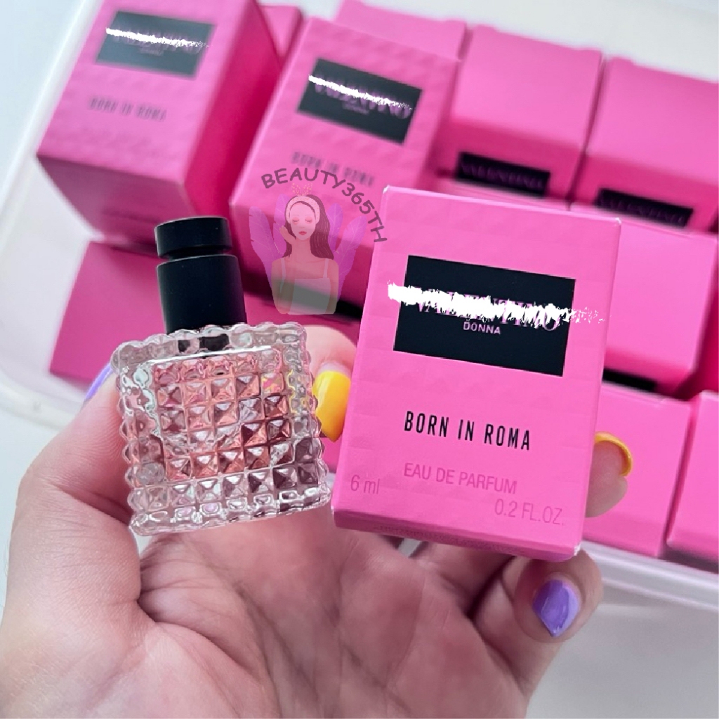 💚6ml&มีกล่อง💚 น้ำหอม Valentino  Donna Born In Roma Green Stravaganza  EDP